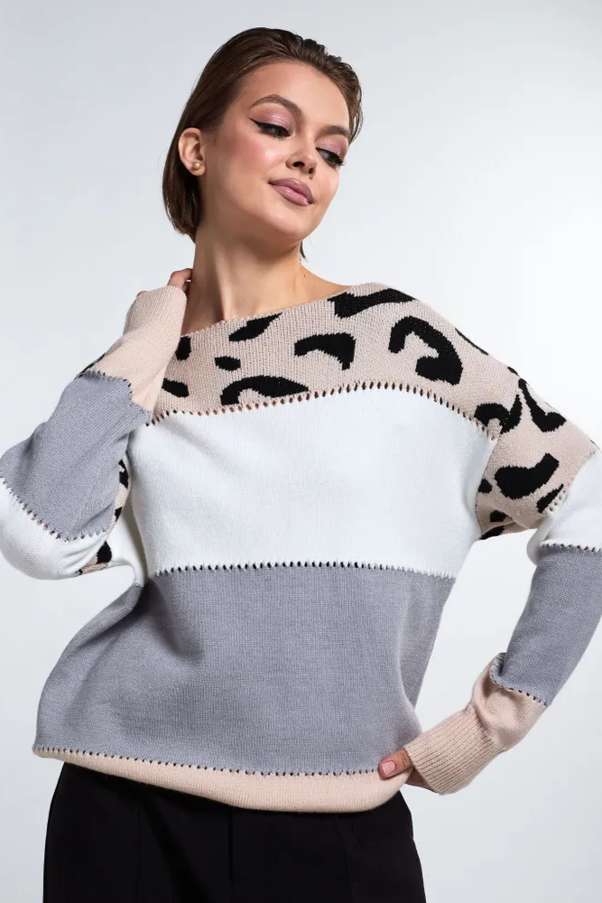 Léopard Chic | Pull Polaire