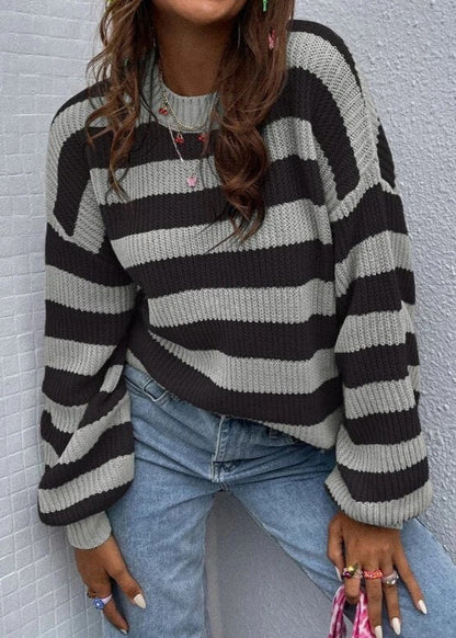 Loose Shoulder Sweater