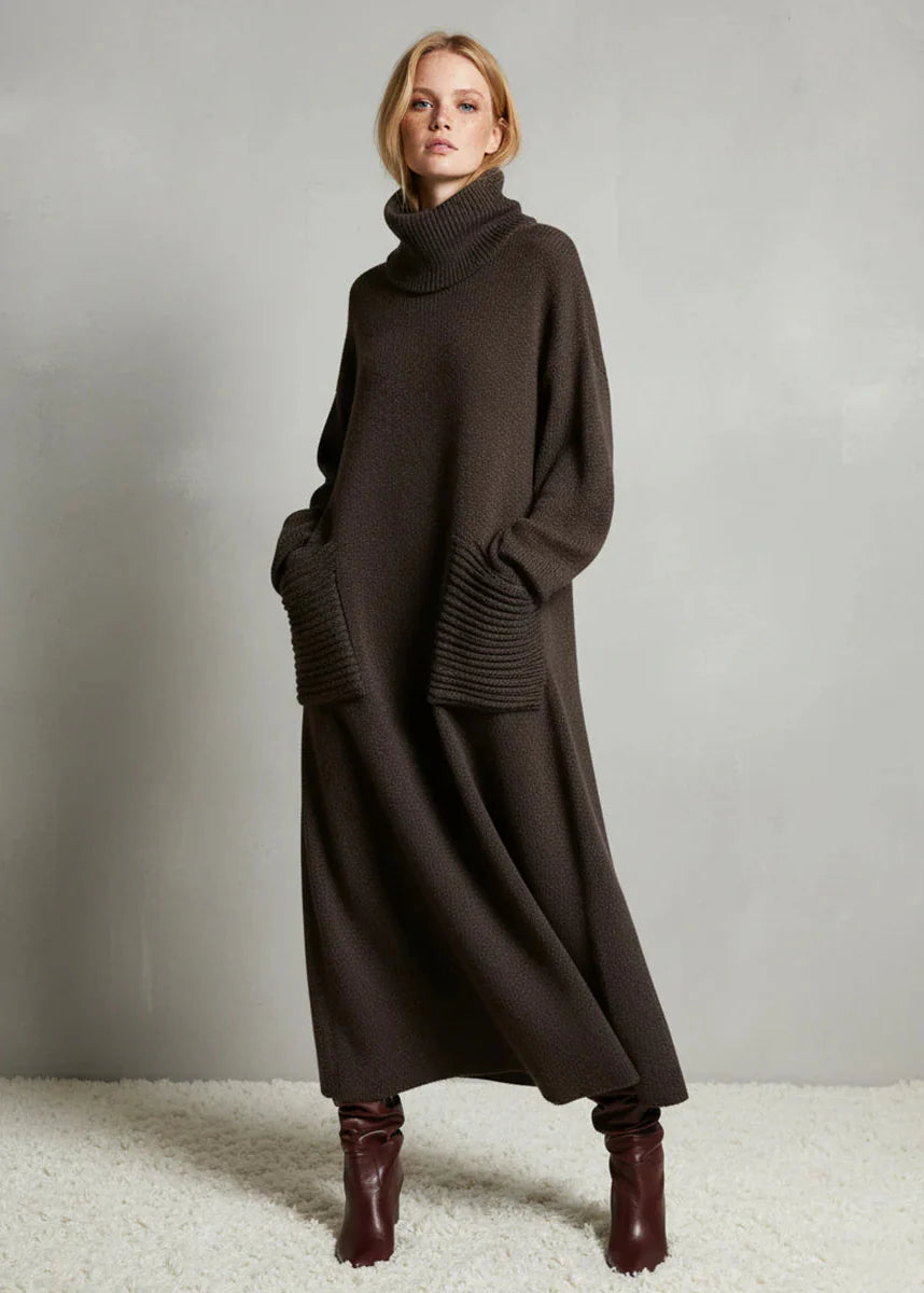 Robe Maille Fluide Hiver